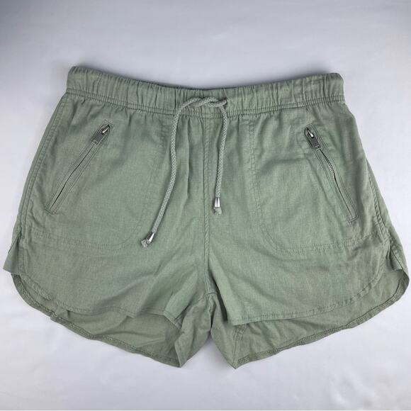 BLANKNYC Linen Blend Cargo Shorts - Picture 1 of 6